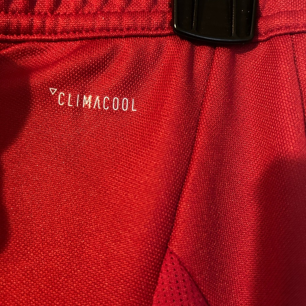 Adidas Bold Red Joggers - Picture 4 of 6